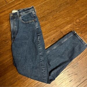 Abercrombie Ankle Straight Ultra High Rise Jeans